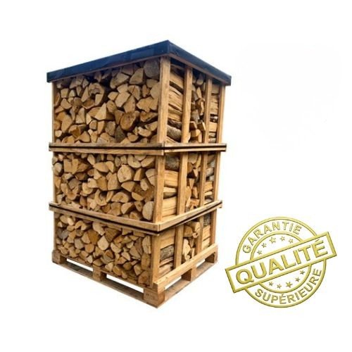 Palette Brennholz 45cm – 2,6 Raummeter – Hohe Qualität H1 G1 — Brennholz