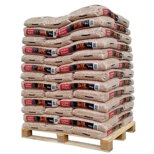 Excellent Pellets Premium Holzpellets – Palette 975kg (65 Säcke) — Holzpellets