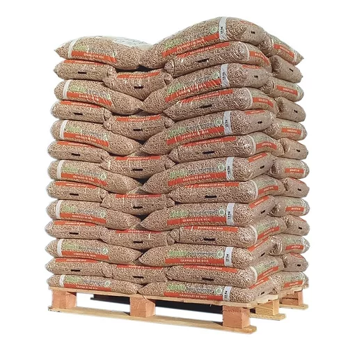 Holzpellets aus der Auvergne Moulin Bois Energie – Palette 975kg (65 Säcke) — Holzpellets